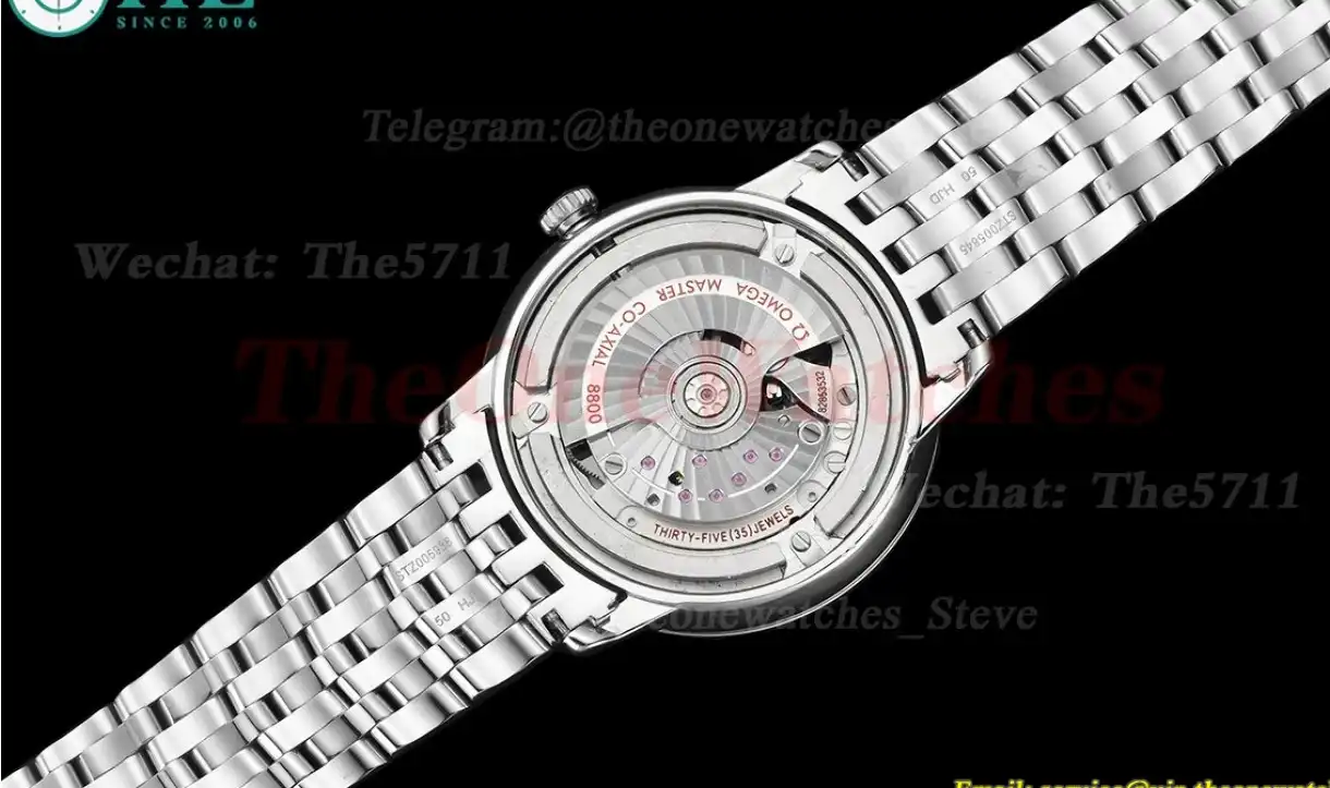 De Ville Prestige Date 40mm SS SS Silver Dial BLSF A8800