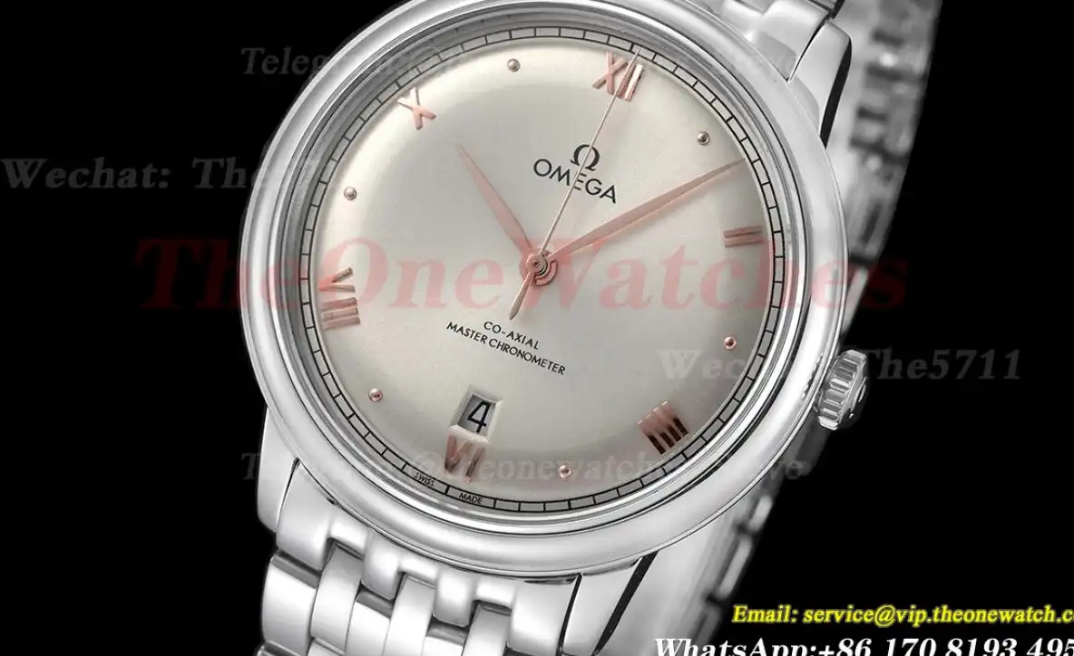 De Ville Prestige Date 40mm SS SS Silver Dial BLSF A8800