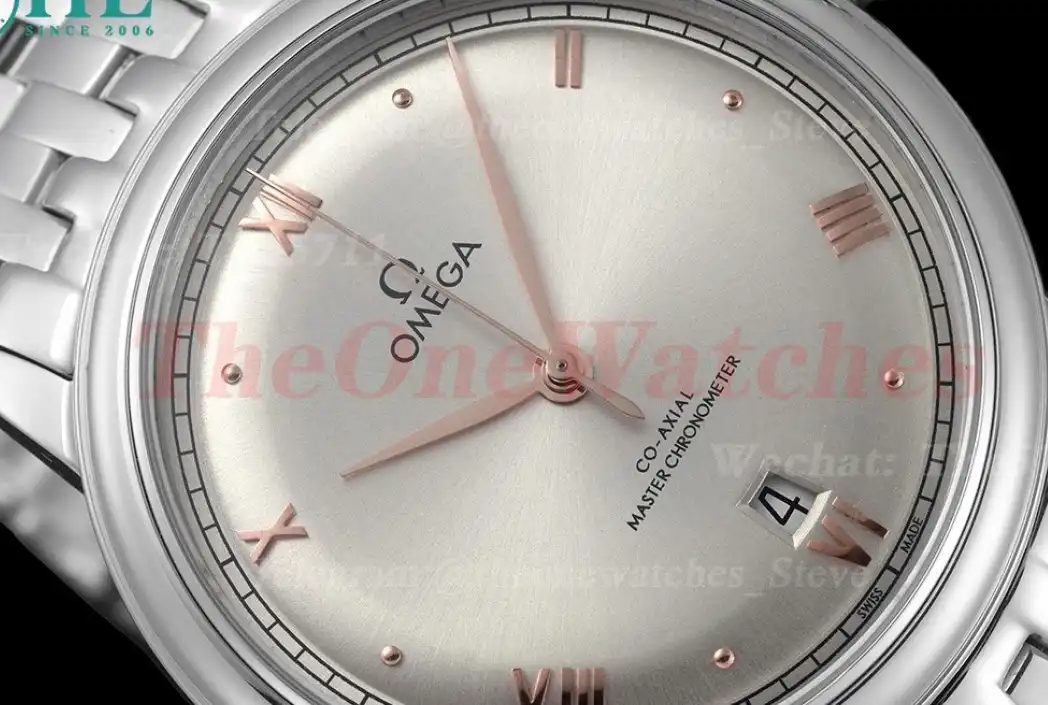 De Ville Prestige Date 40mm SS SS Silver Dial BLSF A8800