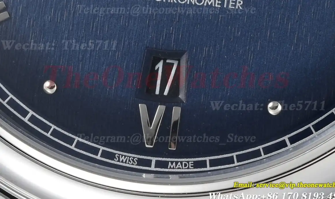 De Ville Prestige Date 40mm SS LE Blue Dial BLSF A8800