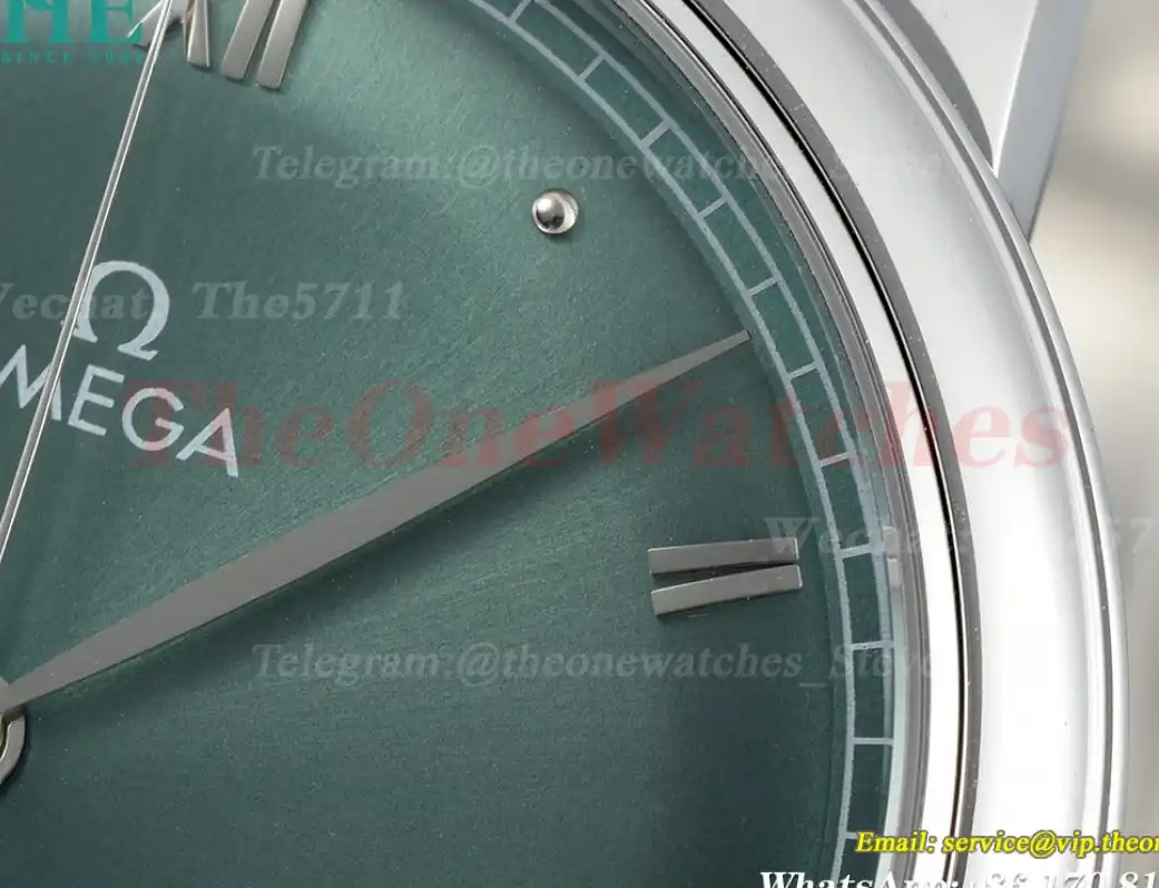 De Ville Prestige Date 40mm SS SS Green Dial BLSF A8800