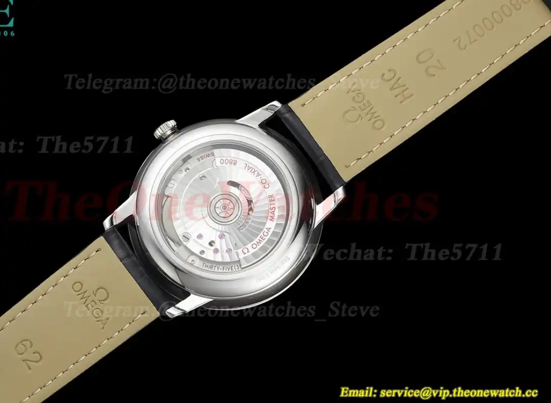 De Ville Prestige Date 40mm SS LE White Dial BLSF A8800