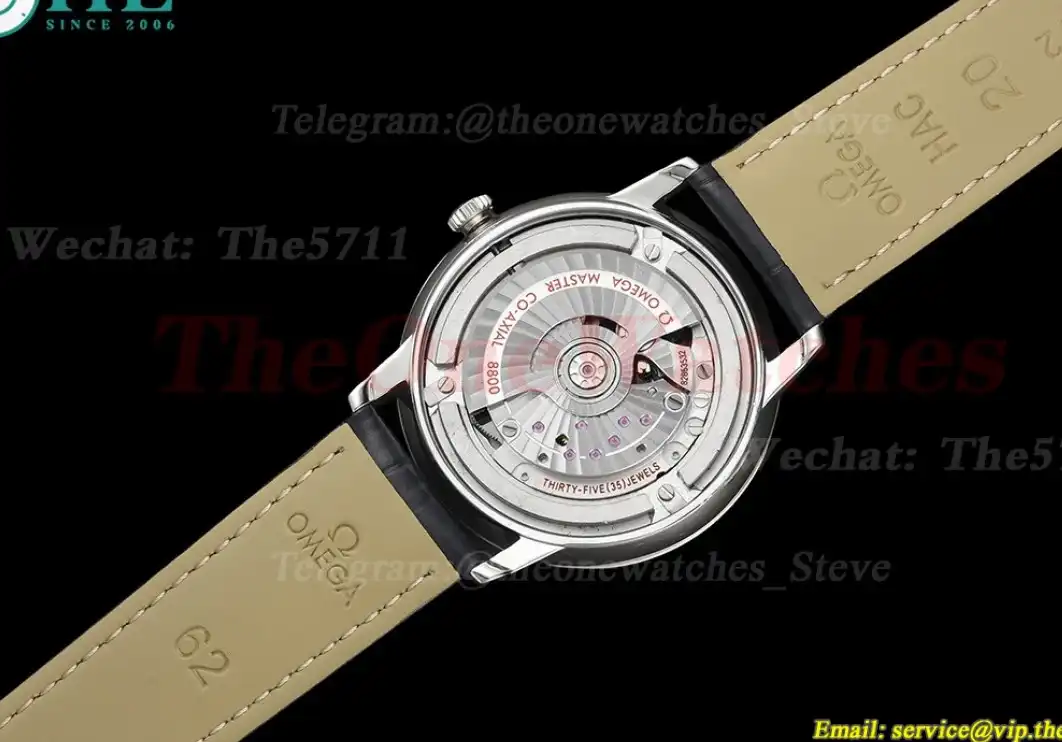 De Ville Prestige Date 40mm SS LE Black Dial BLSF A8800