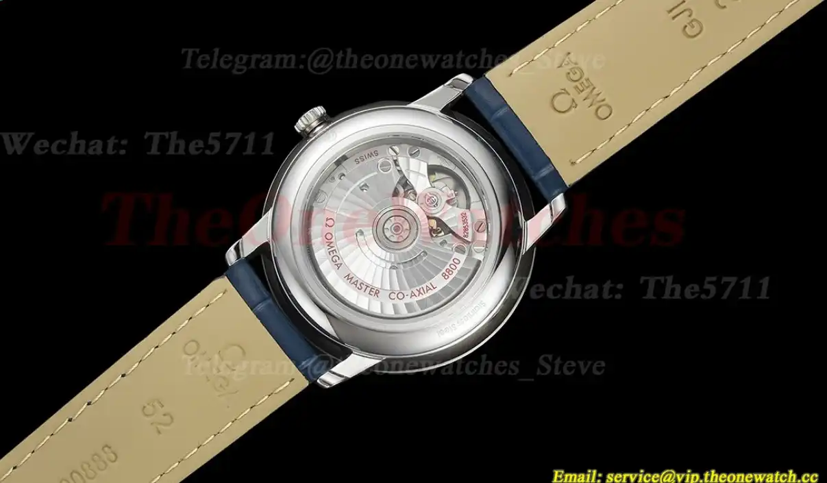 De Ville Prestige Date 40mm SS LE Blue Dial BLSF A8800