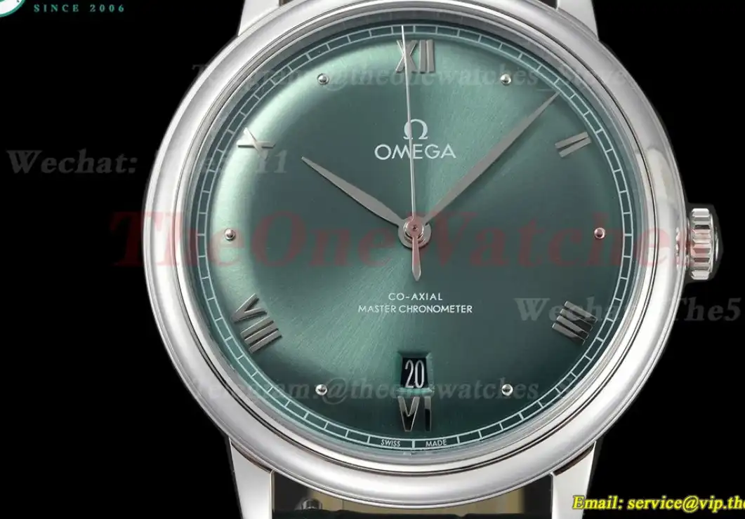 De Ville Prestige Date 40mm SS LE Green Dial BLSF A8800