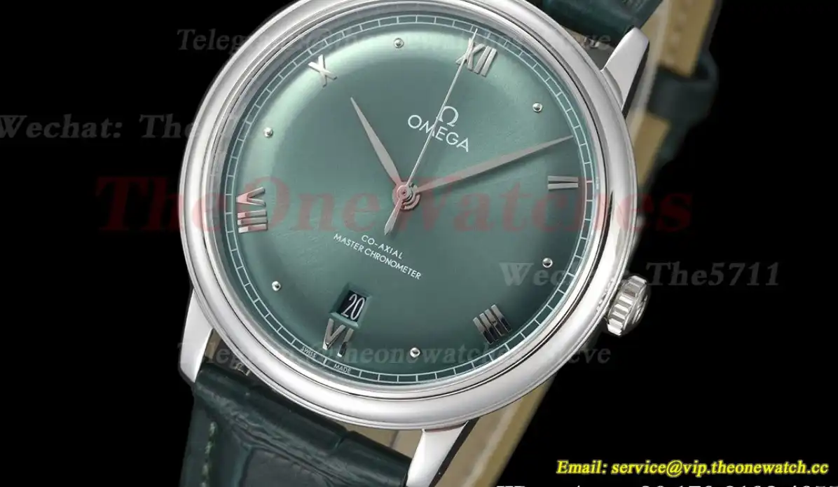 De Ville Prestige Date 40mm SS LE Green Dial BLSF A8800