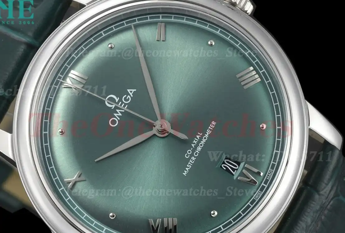 De Ville Prestige Date 40mm SS LE Green Dial BLSF A8800