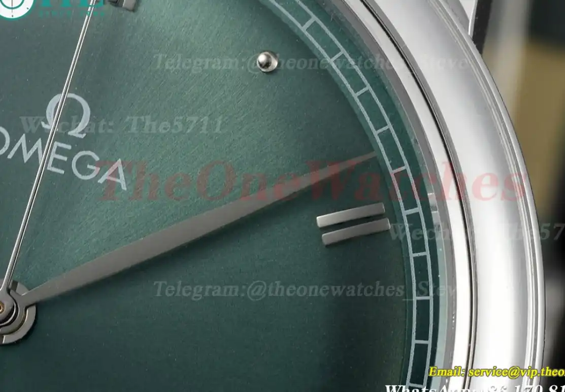 De Ville Prestige Date 40mm SS LE Green Dial BLSF A8800