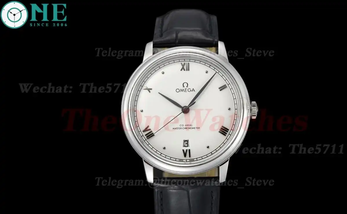 De Ville Prestige Date 40mm SS LE White Dial BLSF A8800