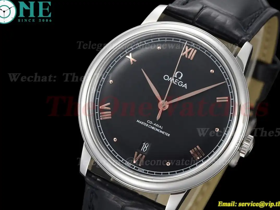 De Ville Prestige Date 40mm SS LE Black Dial BLSF A8800