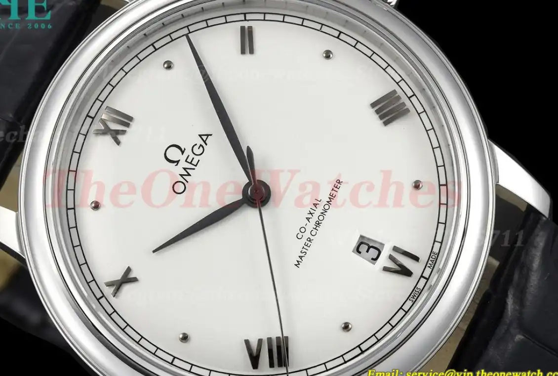 De Ville Prestige Date 40mm SS LE White Dial BLSF A8800