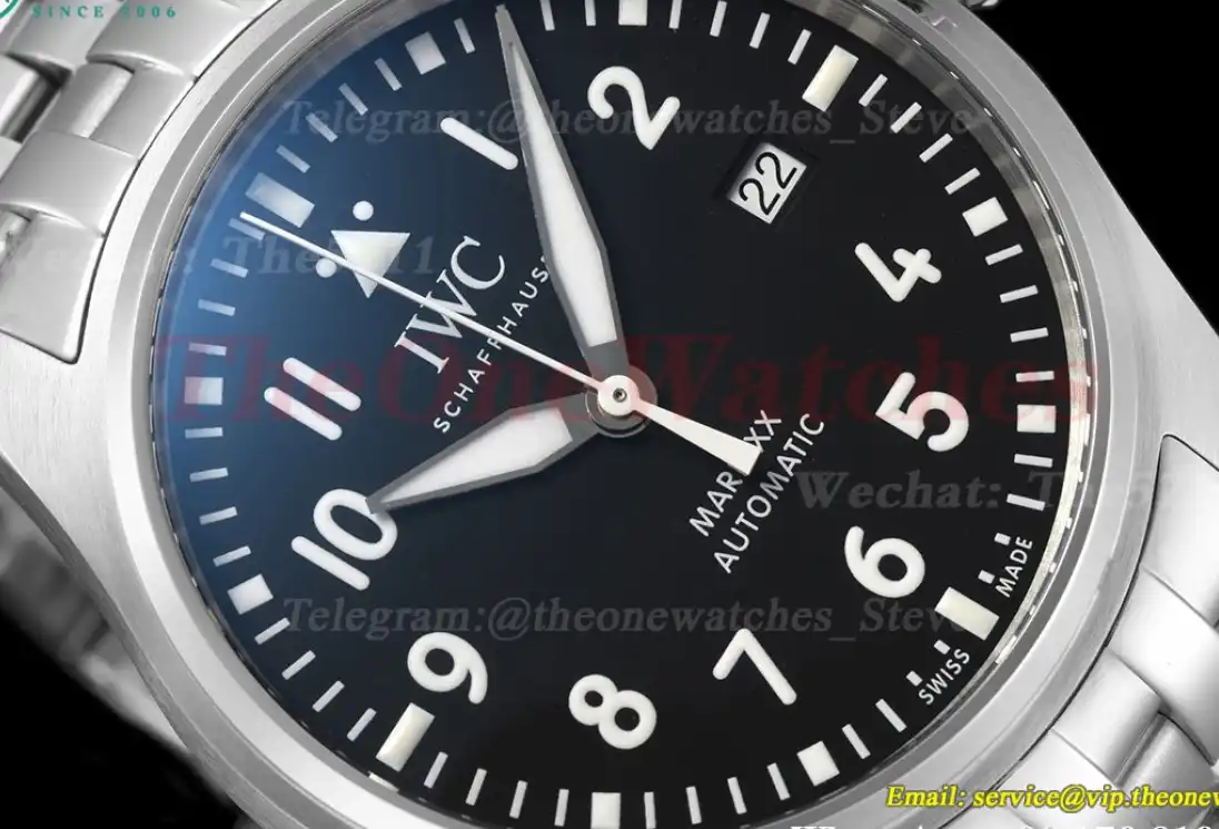 Pilot Mark XX 40mm SS SS Black Dial V7F A2892