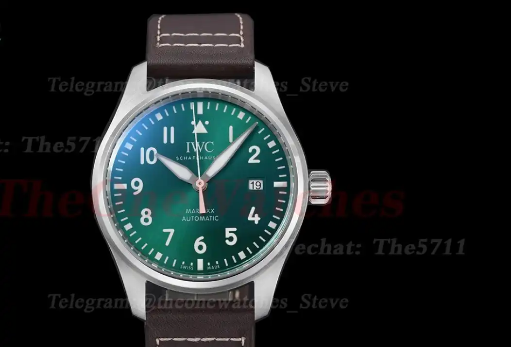 Pilot Mark XX 40mm SS LE Green Dial V7F A2892