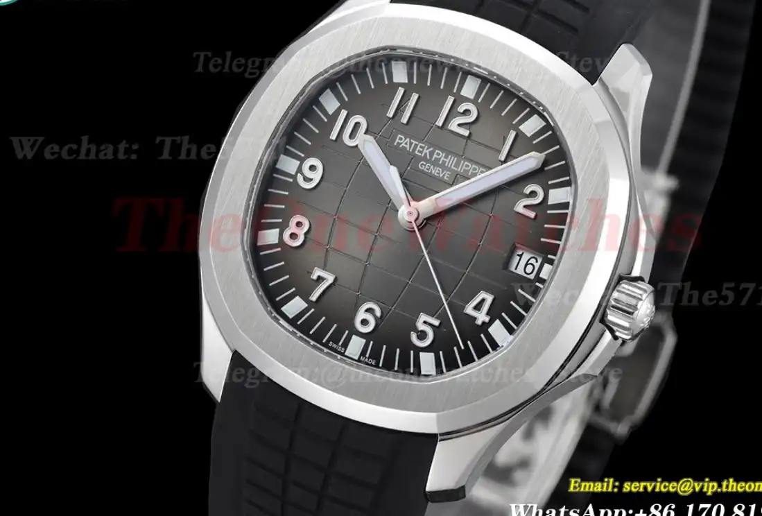 Aquanaut Ref.5167 40mm SS RU black Num 3KF V3 330SC