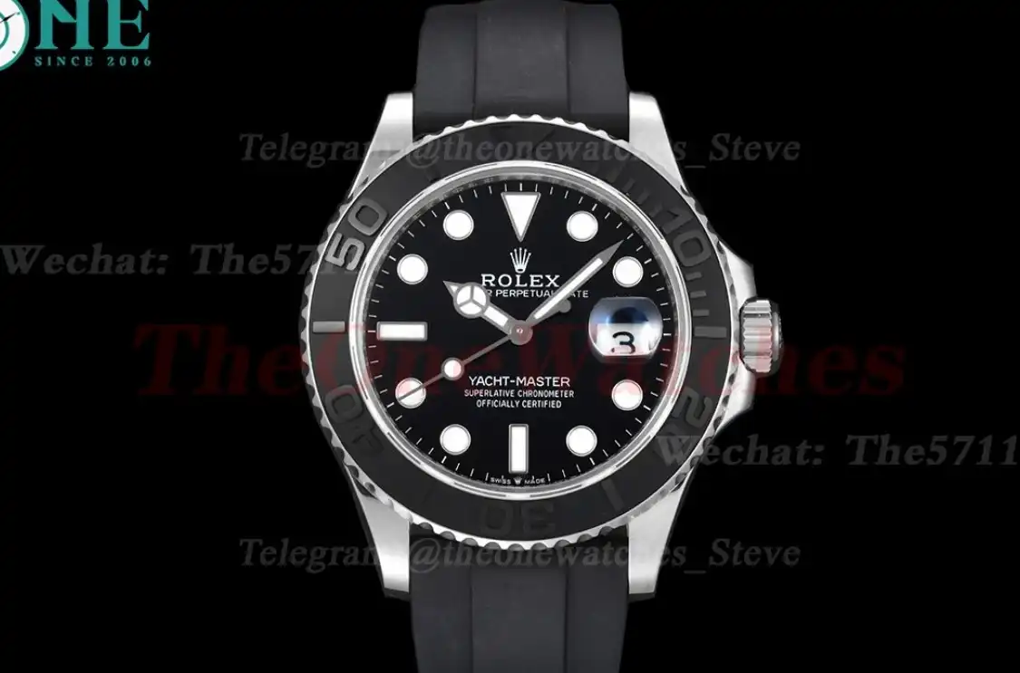 Yacht-Master 226659 42mm SS RU Black Dot KF VR3235(Gain Weight)