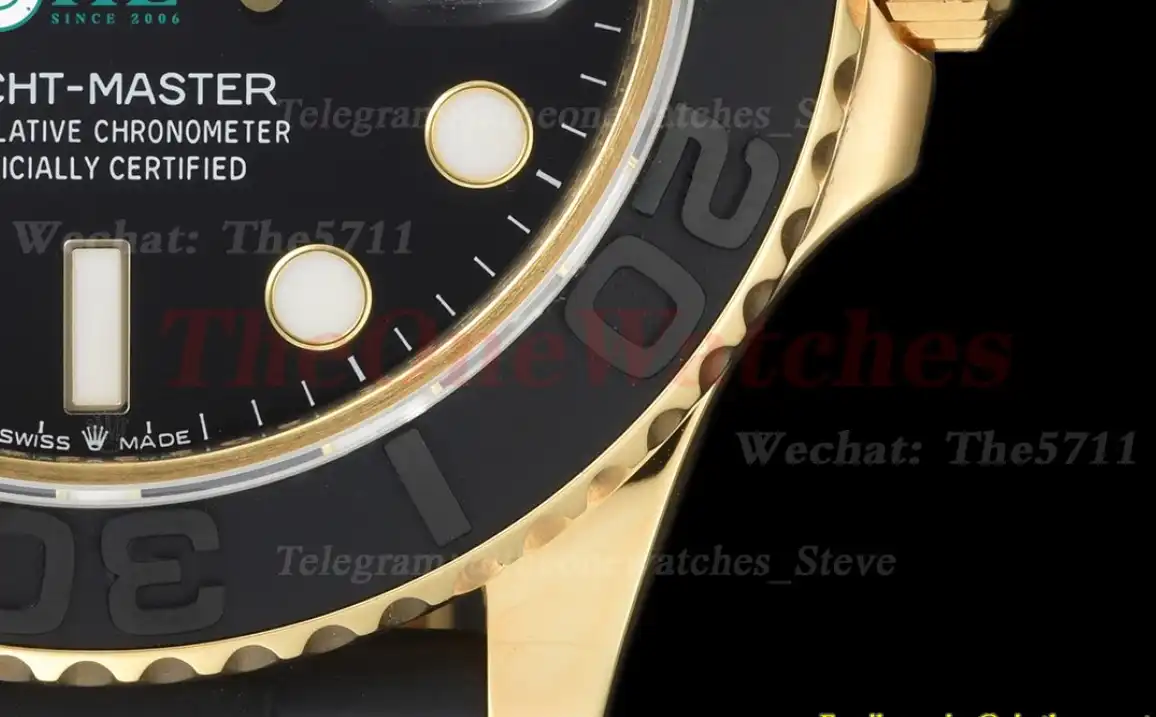 Yacht-Master 226658 42mm YG RU Black Dot KF VR3235(Gain Weight)