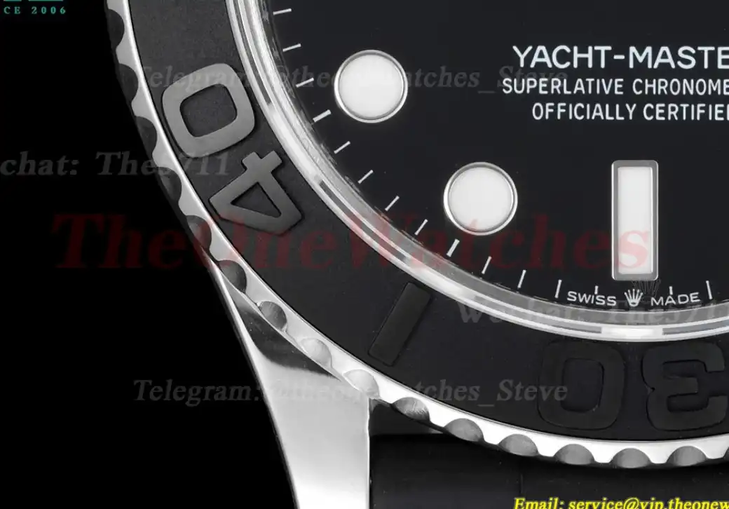 Yacht-Master 226659 42mm SS RU Black Dot KF VR3235(Gain Weight)