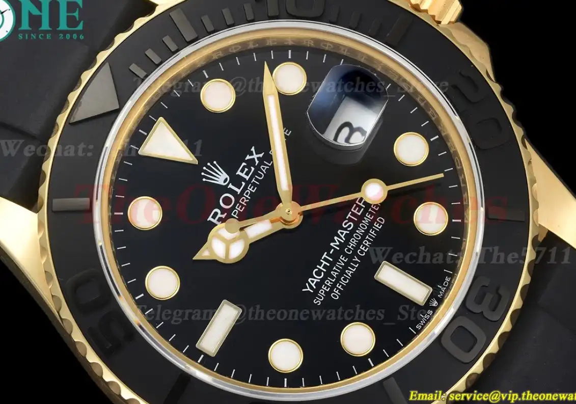 Yacht-Master 226658 42mm YG RU Black Dot KF VR3235(Gain Weight)