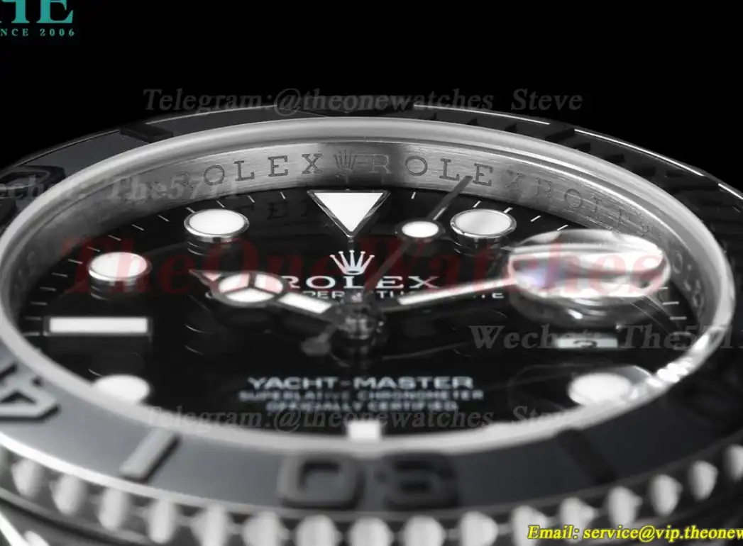 Yacht-Master 226659 42mm SS RU Black Dot KF VR3235(Gain Weight)