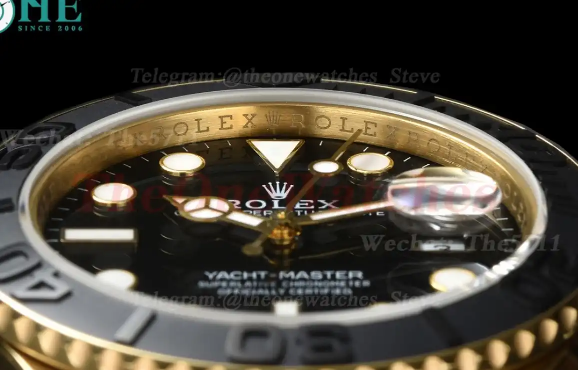 Yacht-Master 226658 42mm YG RU Black Dot KF VR3235(Gain Weight)