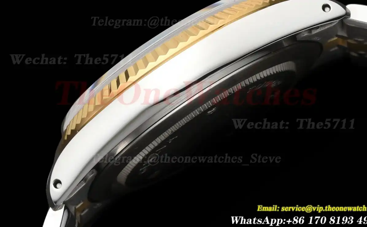 Prince Date Day 36mm YG SS Gold Stk MKS A2824