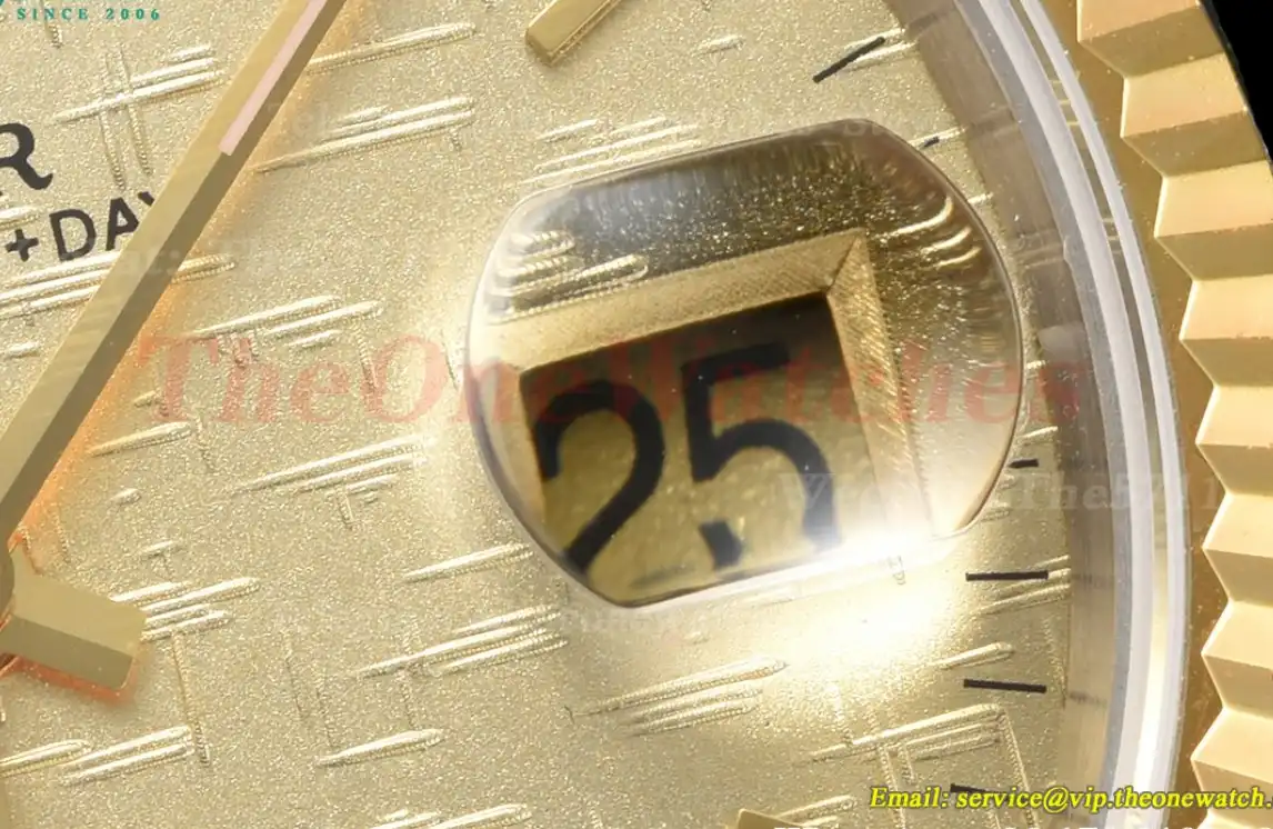 Prince Date Day 36mm YG SS Gold Stk MKS A2824