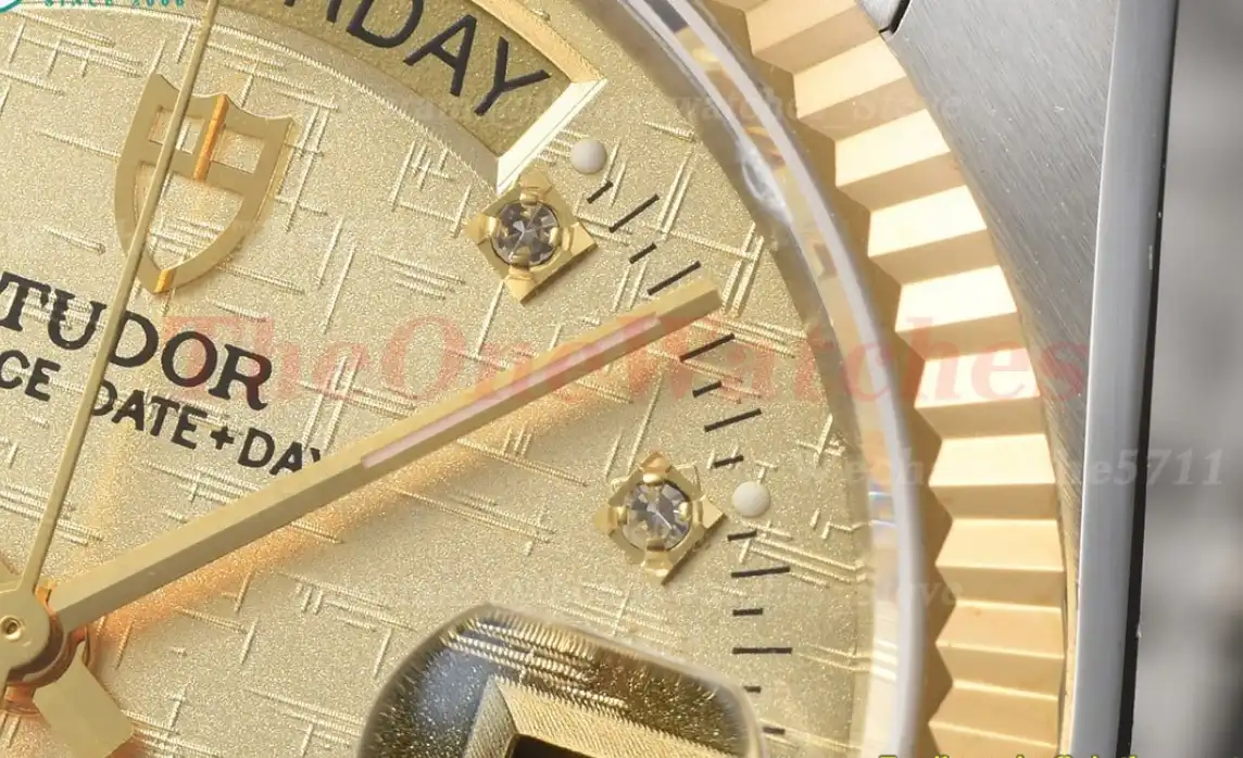 Prince Date Day 36mm YG SS Gold Dia MKS A2824