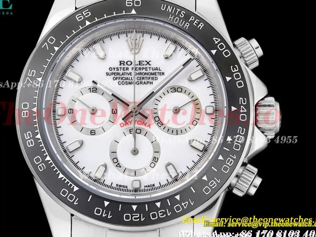 Rolex - Daytona 40mm SS SS O White Dial GDF A3836