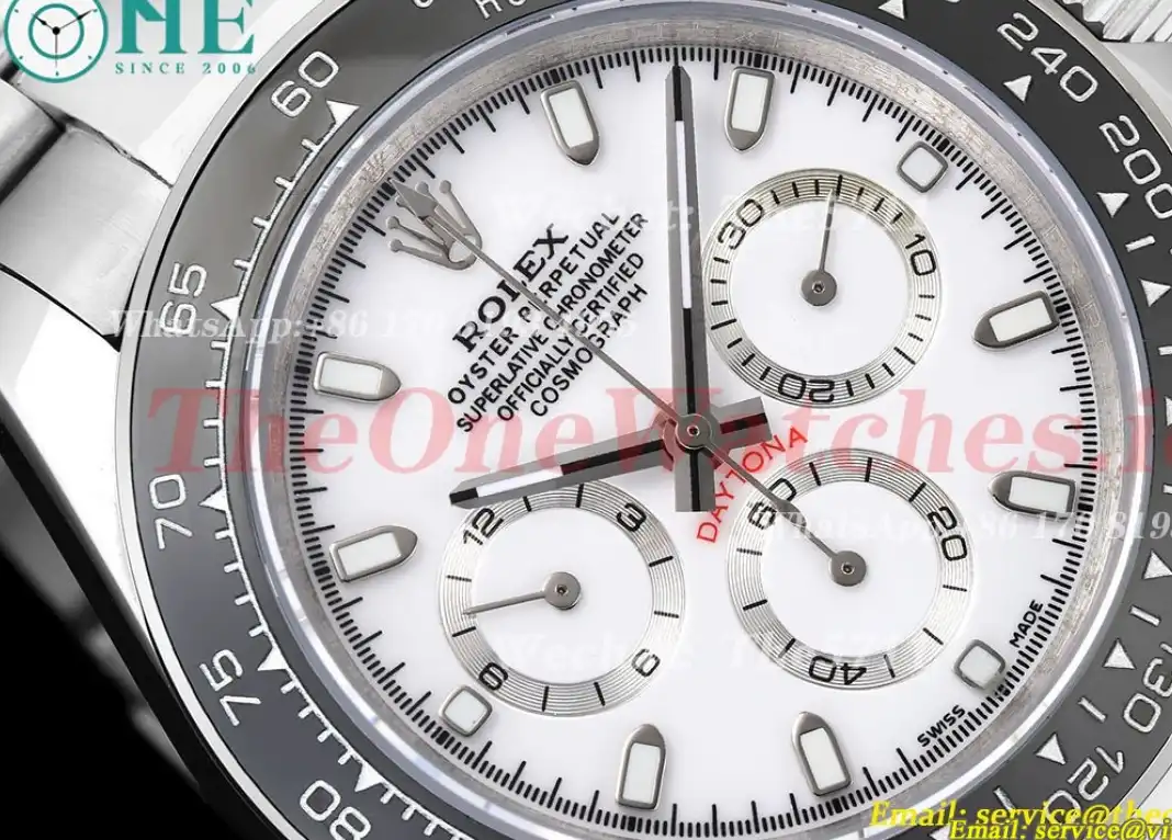 Rolex - Daytona 40mm SS SS O White Dial GDF A3836