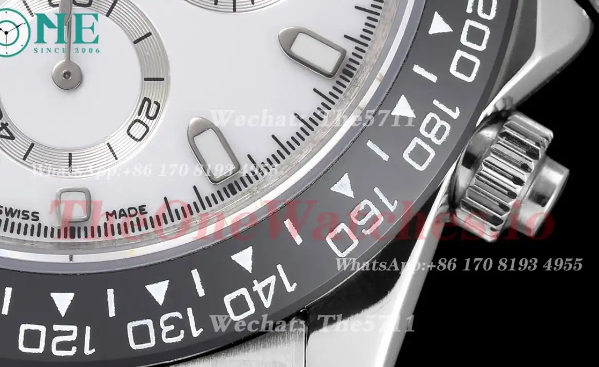 Rolex - Daytona 40mm SS SS O White Dial GDF A3836