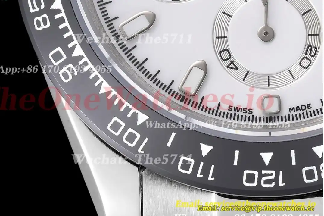 Rolex - Daytona 40mm SS SS O White Dial GDF A3836