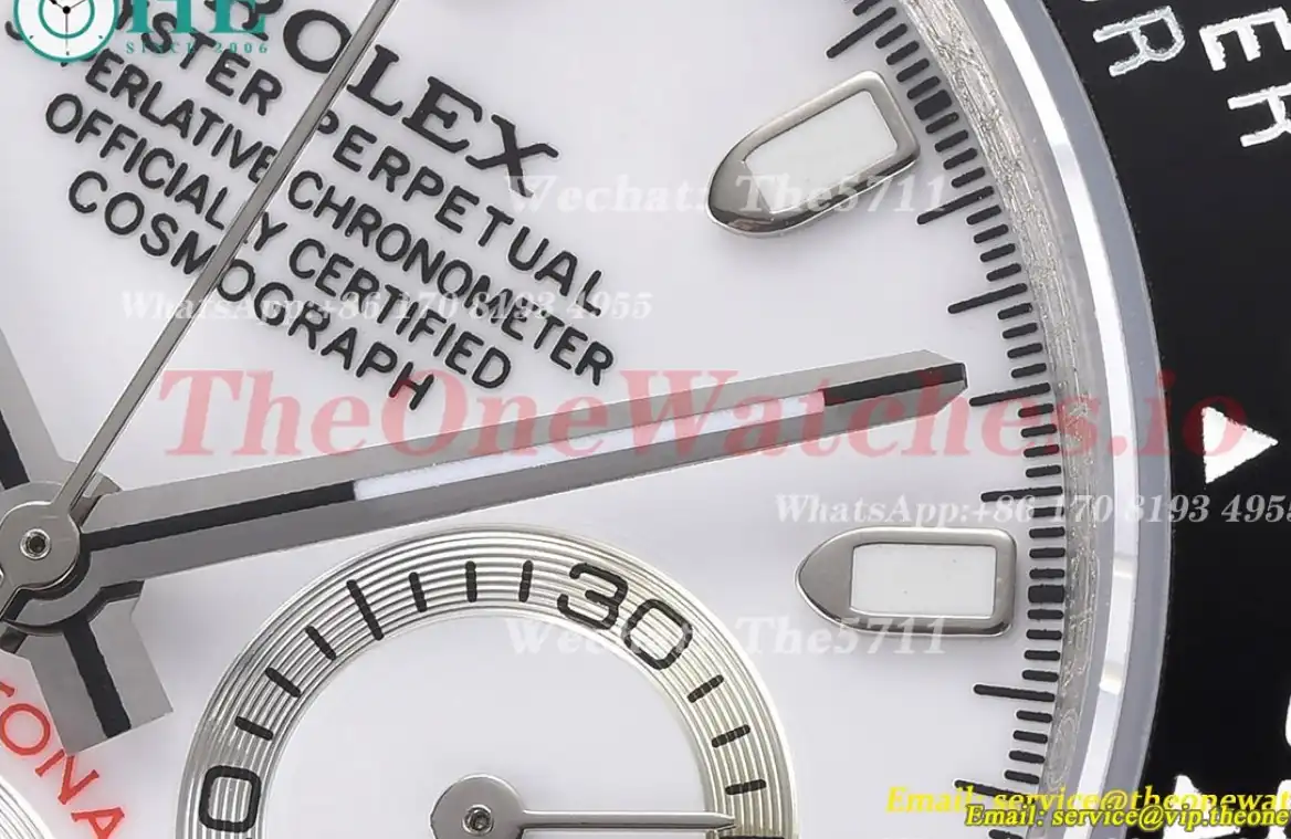 Rolex - Daytona 40mm SS SS O White Dial GDF A3836