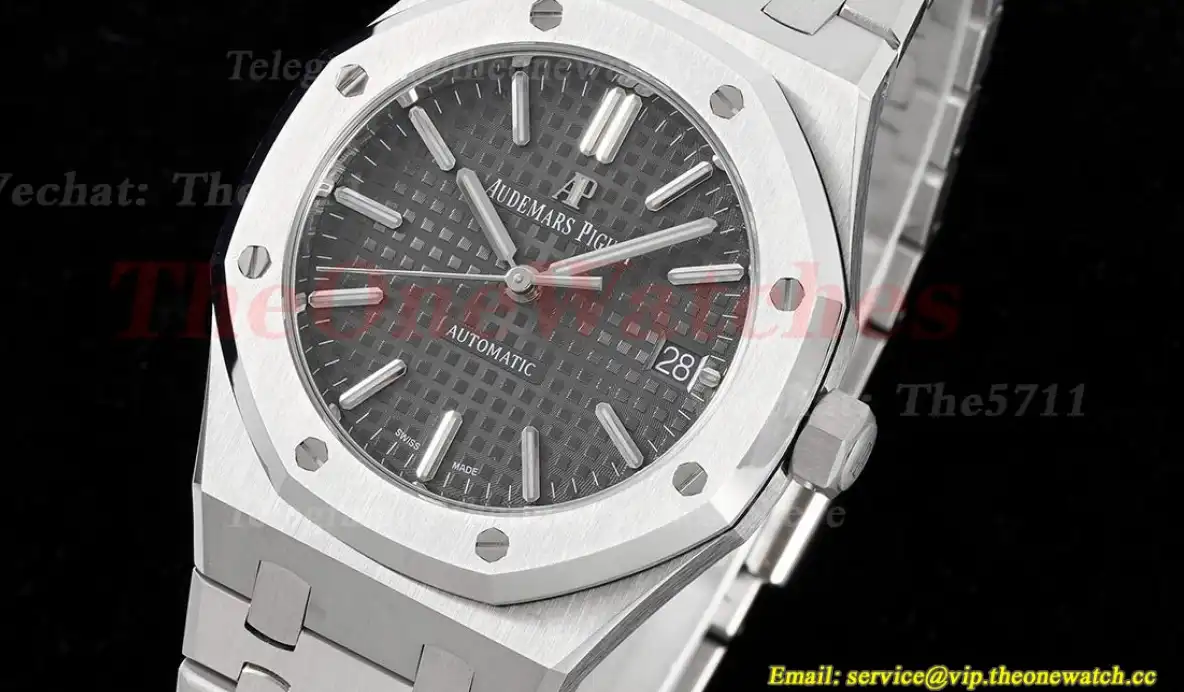 Royal Oak 15450 SS SS Grey Stk APSF SA3120 Super Clone