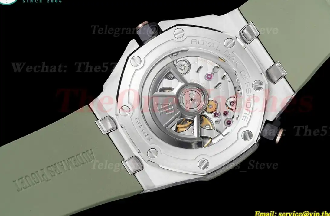 Royal Oak Offshore Diver 15720 42mm SS RU Green Stk APS A4308 Super Clone