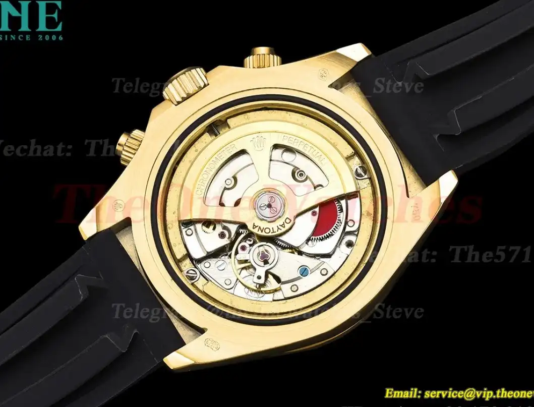 Daytona 40mm YG RU Gold Black GDF A3836