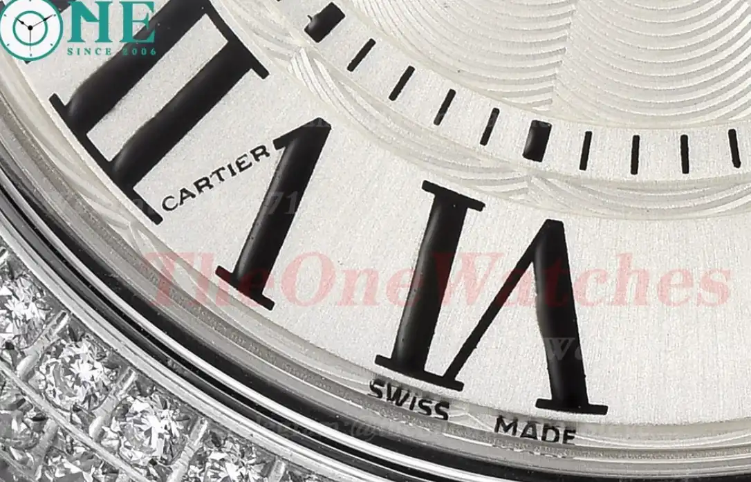 Ballon Bleu De Cartier 33mm SS SS White Rmn GDF NH05