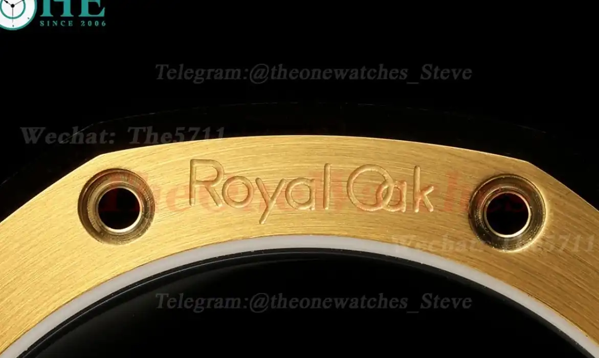 Royal Oak Chrono 26240BA 41mm YG YG Yellow Dial BF A7750