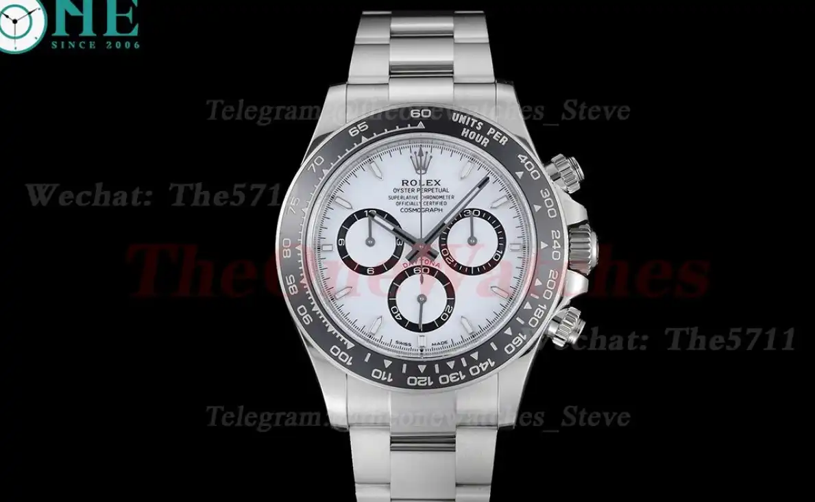 Daytona 126500LN 40mm SS SS White Dial VSF DD4802