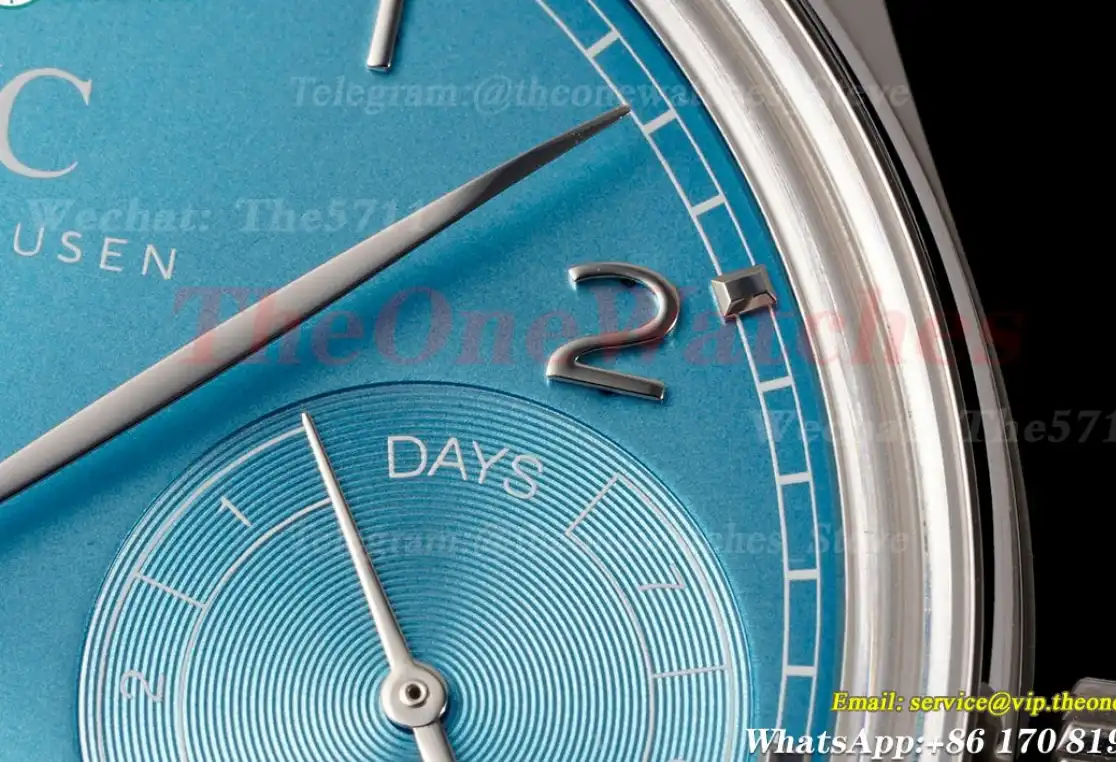 Portugieser 7 Days 2024 42mm SS LE Light Blue Dial APS A52010