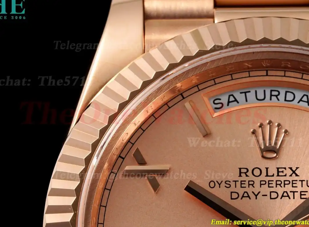 DayDate 228235 40mm Pres RG RG Rose Gold Dial GMF A2836 (Gain Weight)