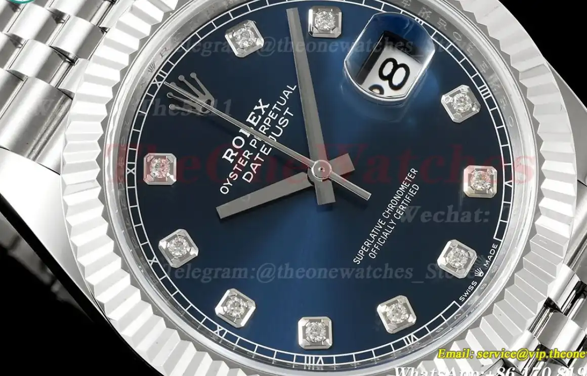 Datejust 126334 41mm Jub SS SS Blue Dia JQF VR3235