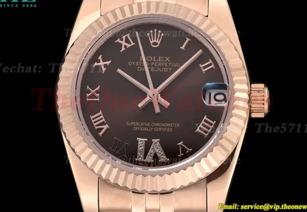 Datejust 31mm RG RG O Brown Dial GDF MY8215