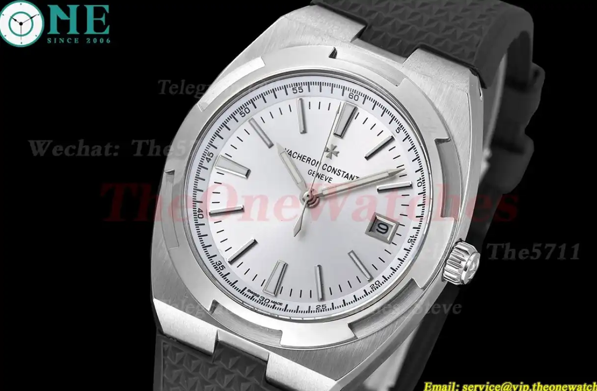 Overseas 4500V 41mm SS RU Silver Dial GDF MY8215