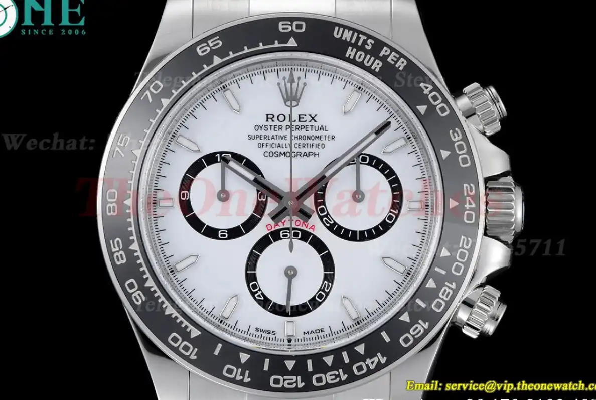 Daytona 126500LN 40mm SS SS White Dial VSF DD4802