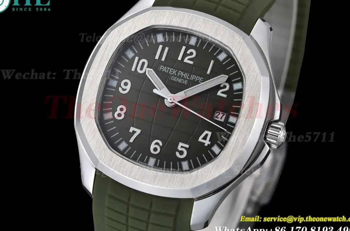 Aquanaut 5167 40mm SS RU Green Dial GDF MY8215