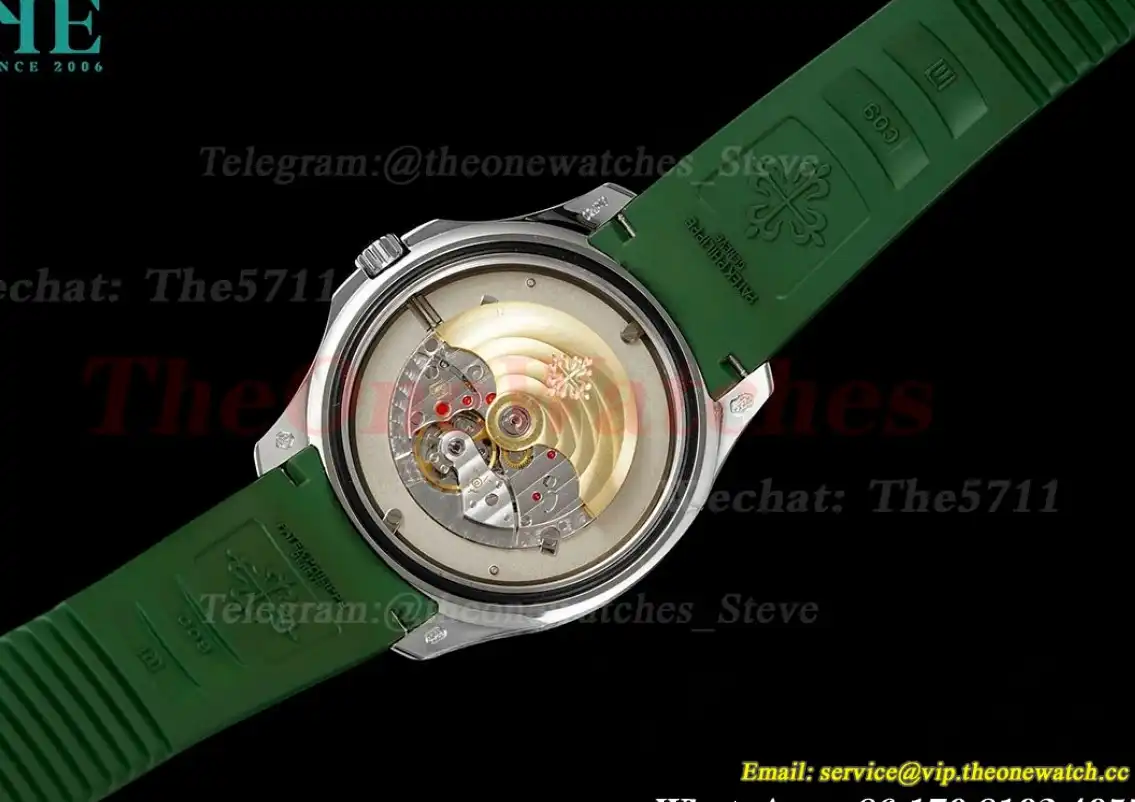 Aquanaut 5168G 42mm SS RU Green Num ZF A330