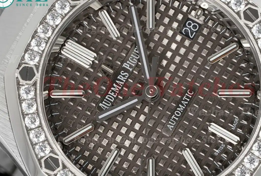 Royal Oak 15451 37mm Dia SS SS Grey Dial IPF SA3120 Super Clone