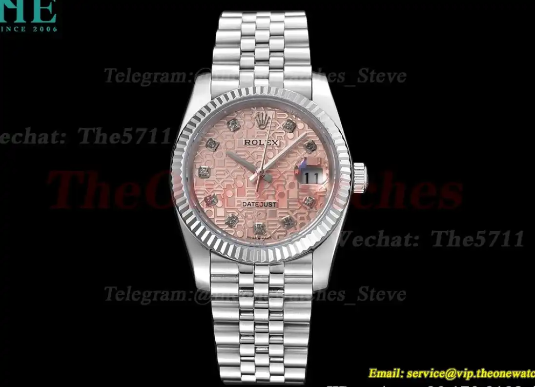 Datejust 126234 36mm Jub SS SS Textured GDF MY8215