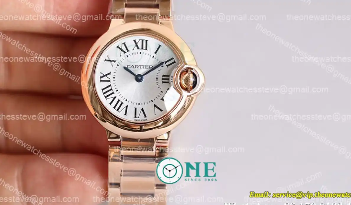 Cartier – Balon Bleu De Cartier 3KF WG880007 RG RG 28mm Ladies Swiss Quartz