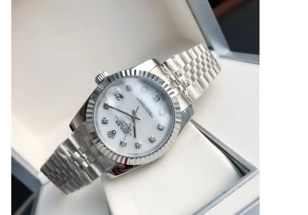 Datejust 36 28mm SS SS Jub White Dia GDF MY8215